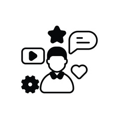 Social Media vector icon