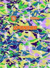 Abstract background for sublimation printing jersey or art and many more