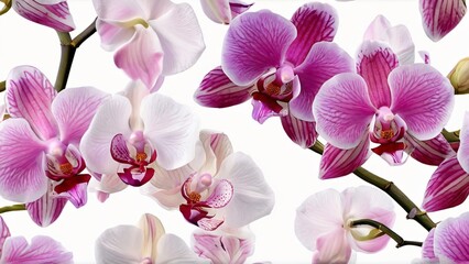 Stunning Pink Orchids for National Orchid Day or International Orchid Day: Elegant and Vibrant Flowers in a Natural Setting