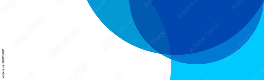Wall mural divider header for app, banners or posters. set of template dividers shapes for website. curve lines