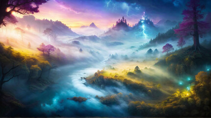 amazing fantasy landscape