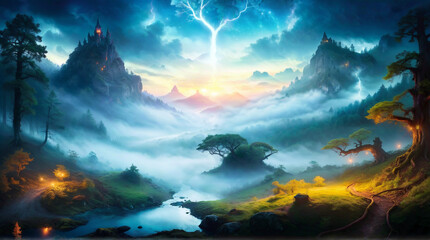 amazing fantasy landscape