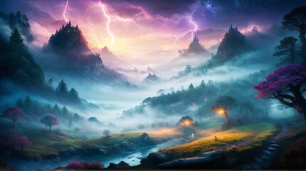 amazing fantasy landscape