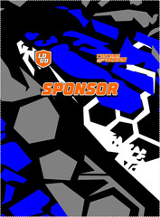 Abstract background for sublimation printing jersey or art and many more