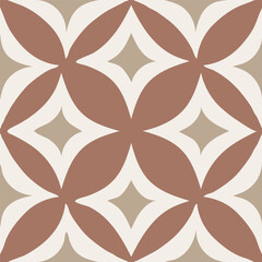 Mocha Azulejos Vector Tile