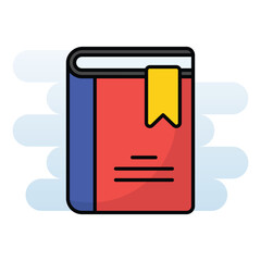 Bookmark Base vector icon