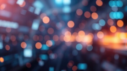 view of a digital background perfect for tech processes, AI, data transfer, and digital storage; top-down perspective with a focus on geometric shapes and data streams