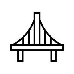 Bridge vector icon