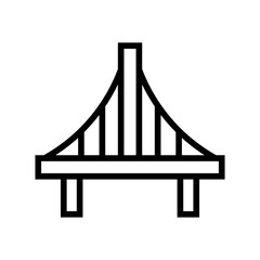 Bridge vector icon