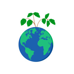 Environmental Awareness Vector Illustration