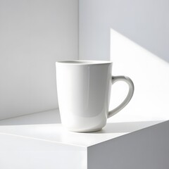 Obraz premium Beauty cup on white background