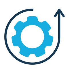 Skill Development Icon with Duo Tone Style