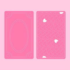 Cards Back Tarot Design