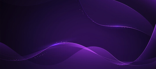 Luxury violet-black background, abstract elegant background vector for branding presentation