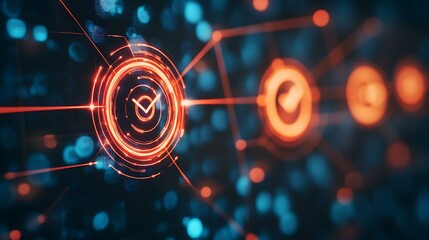 Detailed comparison chart of four marketing targeting strategies with clear, realistic icons, separated by thin lines and soft lighting