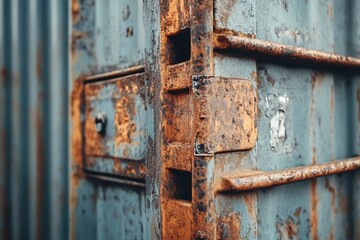 Rusty Metal Texture Background Industrial Aged Steel Surface Detail