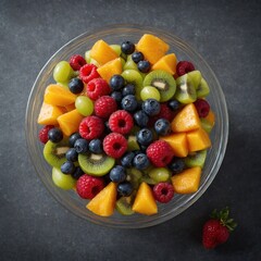 "Describe your dream fruit salad: What fruits must be in it?"Inspires creativity and shares ideas for fruit combinations.