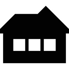 Simple vector icon house