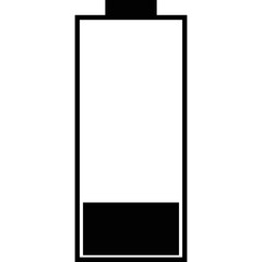 Simple vector icon battery