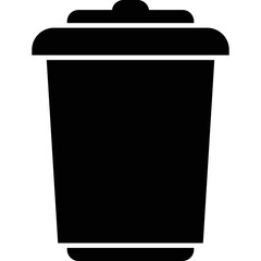 Simple vector icon cup

