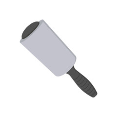 Pet Link Roller, Veterinary Flat Vector Illustration