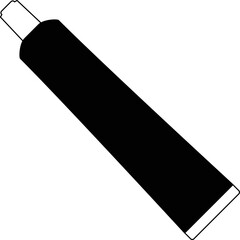 Simple vector icon toothpaste
