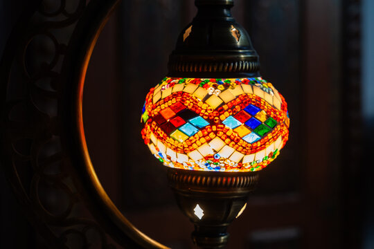 Turkish Design Ramadan Lantern Photo, Uskudar Istanbul, Turkiye (Turkey)