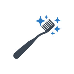 Clean Toothbrush Icon