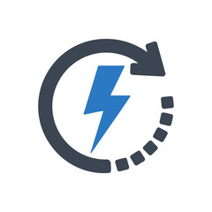 Energy Cycle Icon