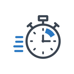 Fast Time Stopwatch Icon