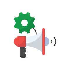 Audio Marketing vector icon