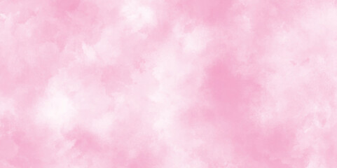 Abstract pink watercolor water splash set on a white background,polished and empty smooth Watercolor background texture soft pink,gradient pink texture background .Soft pink grunge background frame.