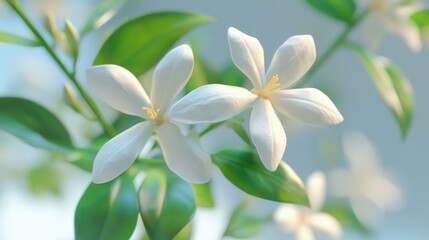 Obraz premium close up jasmine flower