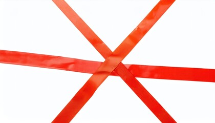 Bright Red Barrier Tape