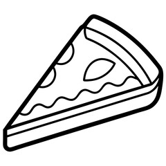 Simple Pie Cutting Tool Vector