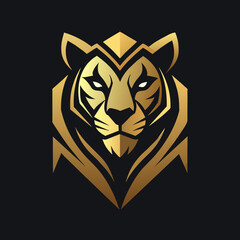 tiger head vector