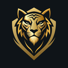 tiger head vector