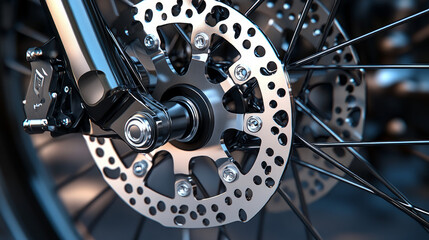 Fototapeta premium disc brake 3d icon illustration