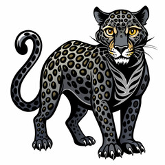 illustration of a leopard