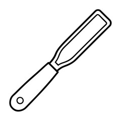 zester line art vector illustration 