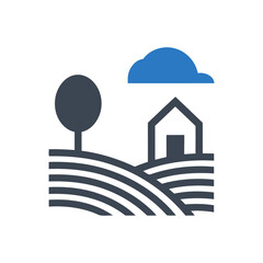 Farm Scene Icon