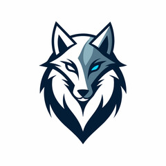Fototapeta premium wolf head mascot