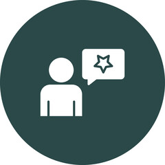Feedback Vector Icon Design