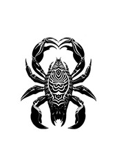 Captivating Scorpion Silhouette Art Inspiration Free Vector

