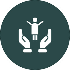 Childcare Vector Icon Design