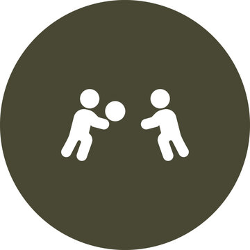 Passing Ball Vector Icon Design