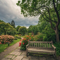 bench in the park