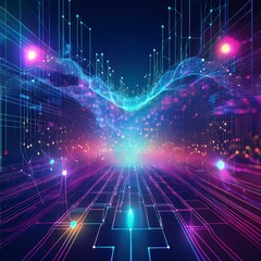 Obraz premium global information nerwork protection concept