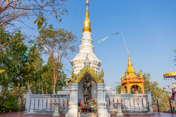 Fototapeta premium January 11, 2025, Wat Phra That Doi Phra Chan, Lampang, Thailand