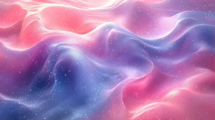 Selbstklebende Fototapeten In an abstract realm, a surreal dreamscape unfolds with fanciful creatures and landscapes that defy ordinary logic and reason, created through generative AI. Illustration © Антон Сальников